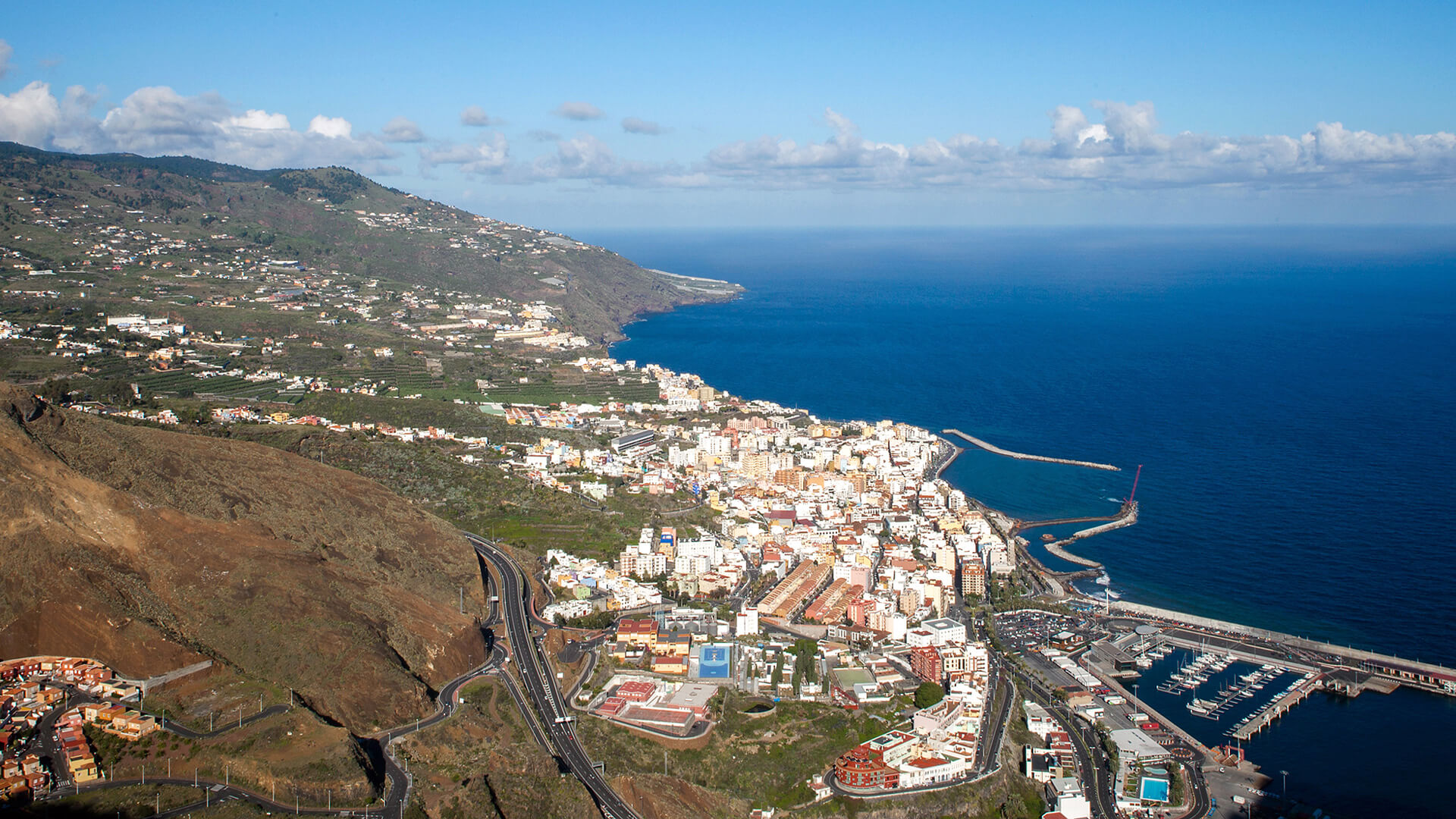 Ruta corta en coche por La Palma - cabecera