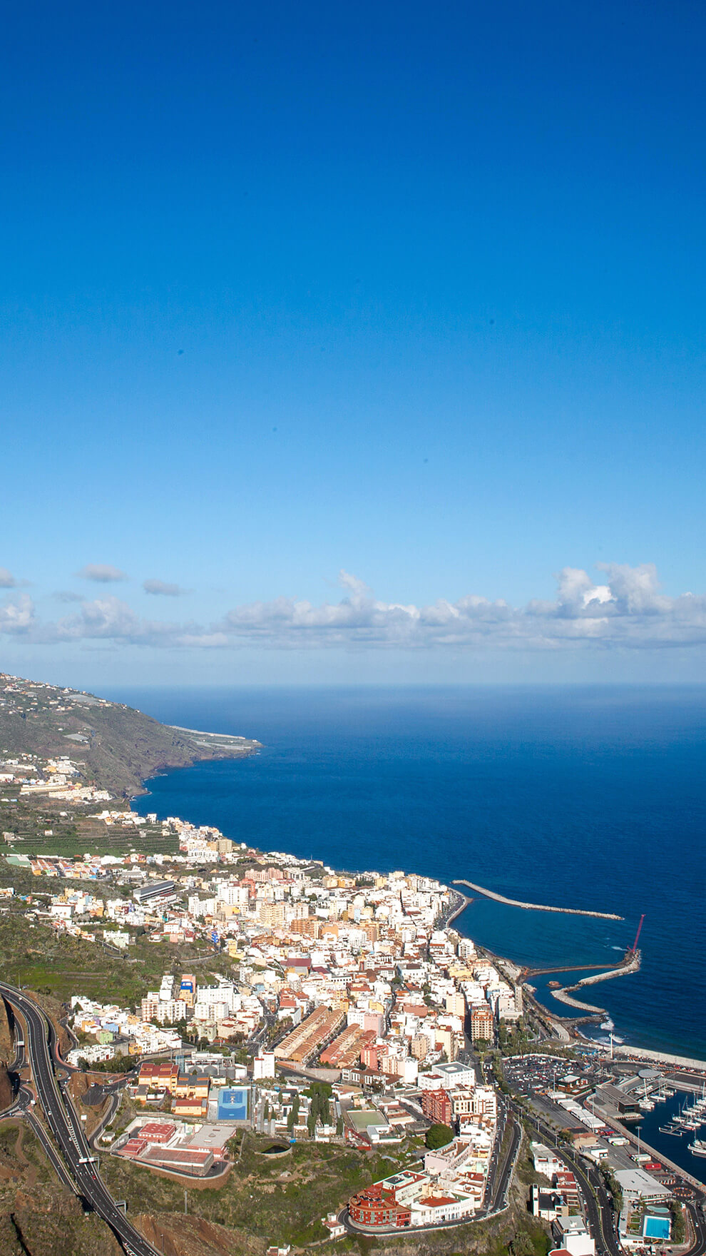 Ruta corta en coche por La Palma - cabecera