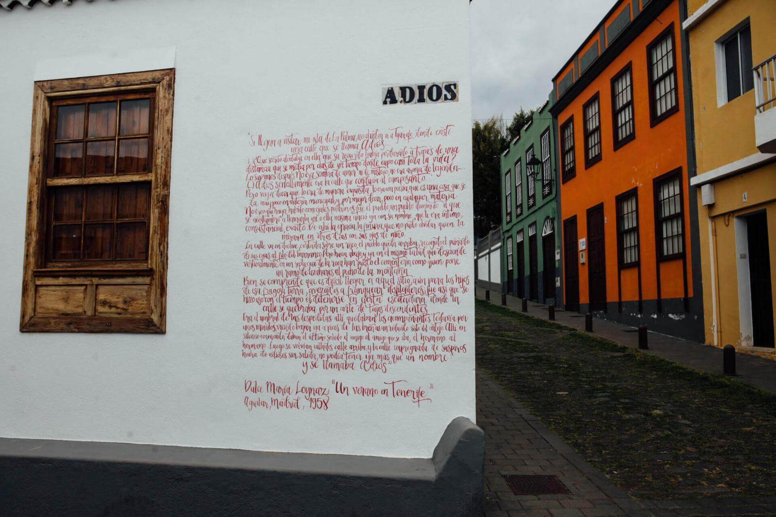Calle Adiós