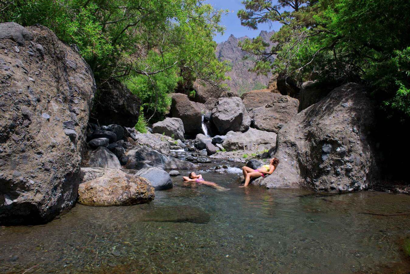 Barranco de las Angustias, Caldera de Taburiente